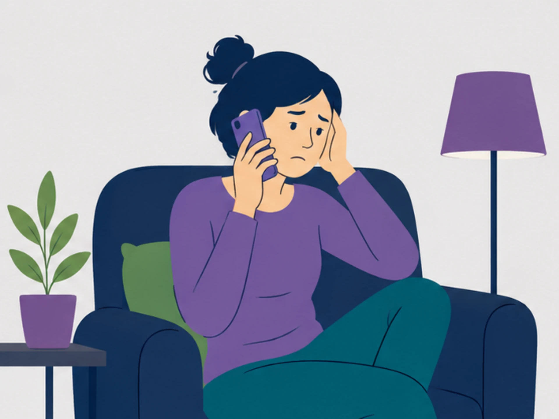 Ilustración: nadie contesta